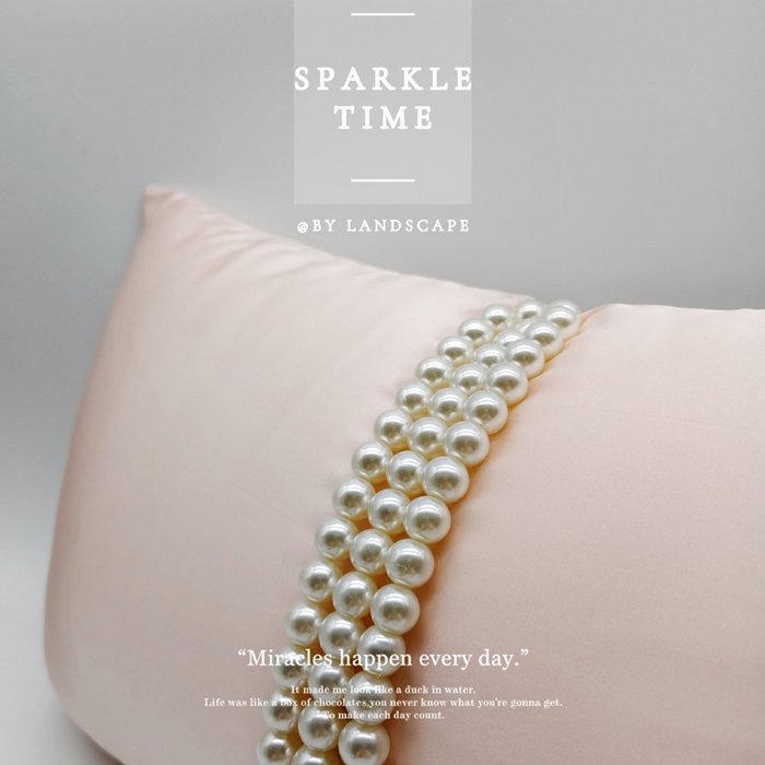 91家纺网 家纺一手货源 找家纺 澜屿 禅丝高精密珍珠工艺小抱枕头枕芯腰靠枕 玉粉