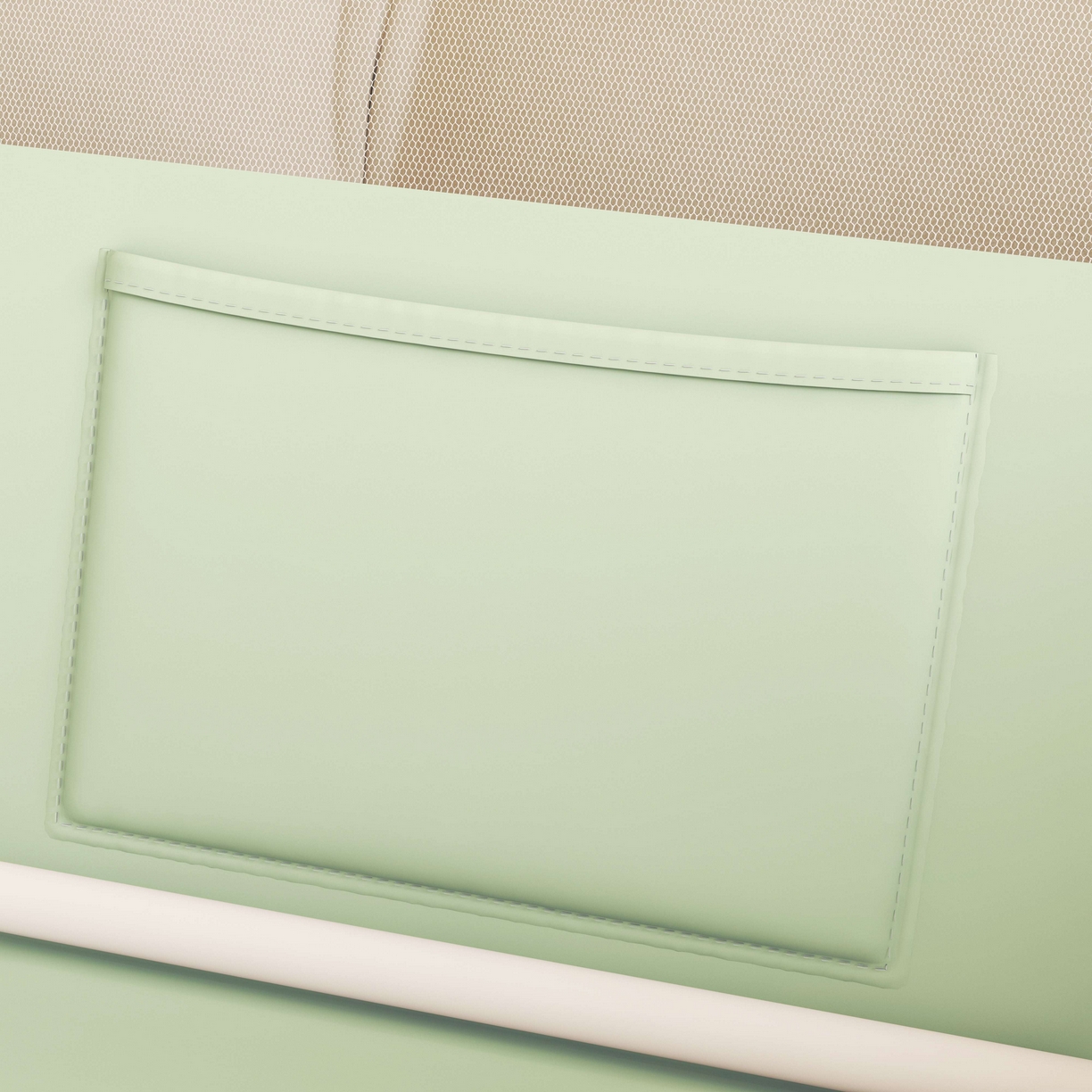 91家纺网 家纺一手货源 找家纺 初心家纺 2025新款防尘遮光保暖蚊帐 浅绿