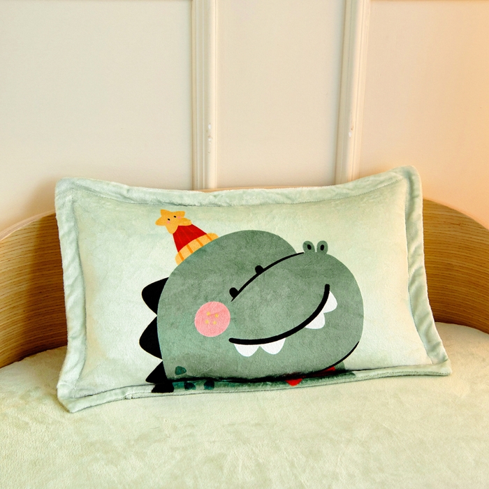 91家纺网 家纺一手货源 找家纺 梵赫 2025新款秋冬牛奶绒原创贴布绣儿童幼儿园被套被芯盖毯 超级小萌怪