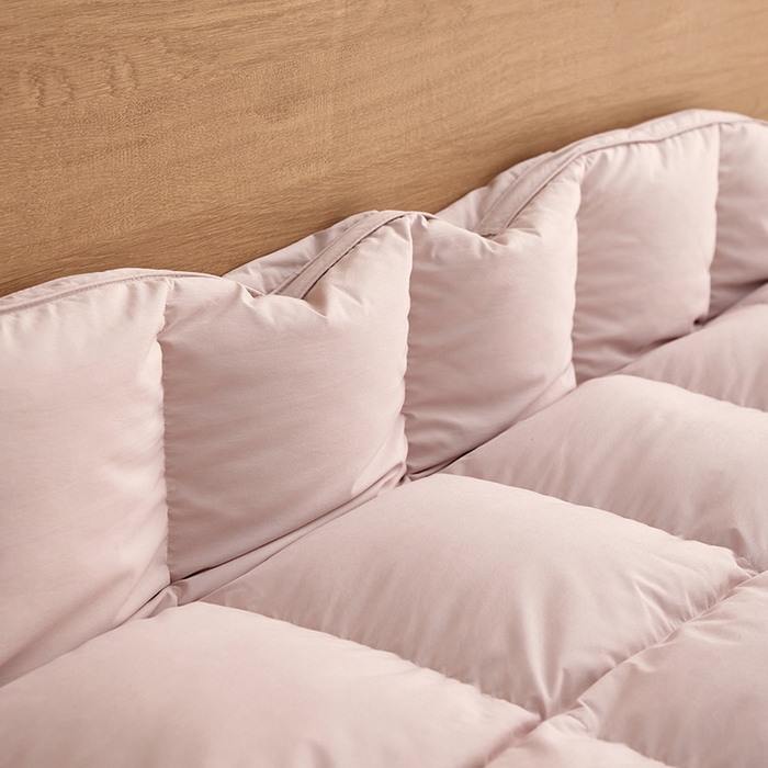 91家纺网 家纺一手货源 找家纺 华盛羽绒被壳 2025新款不跑被的羽绒被壳天丝超柔棉 天丝超柔豆沙