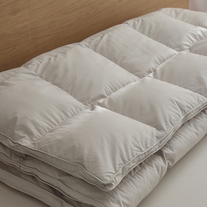 91家纺网 家纺一手货源 找家纺 华盛羽绒被壳 2025新款不跑被的羽绒被壳天丝超柔棉 天丝超柔灰