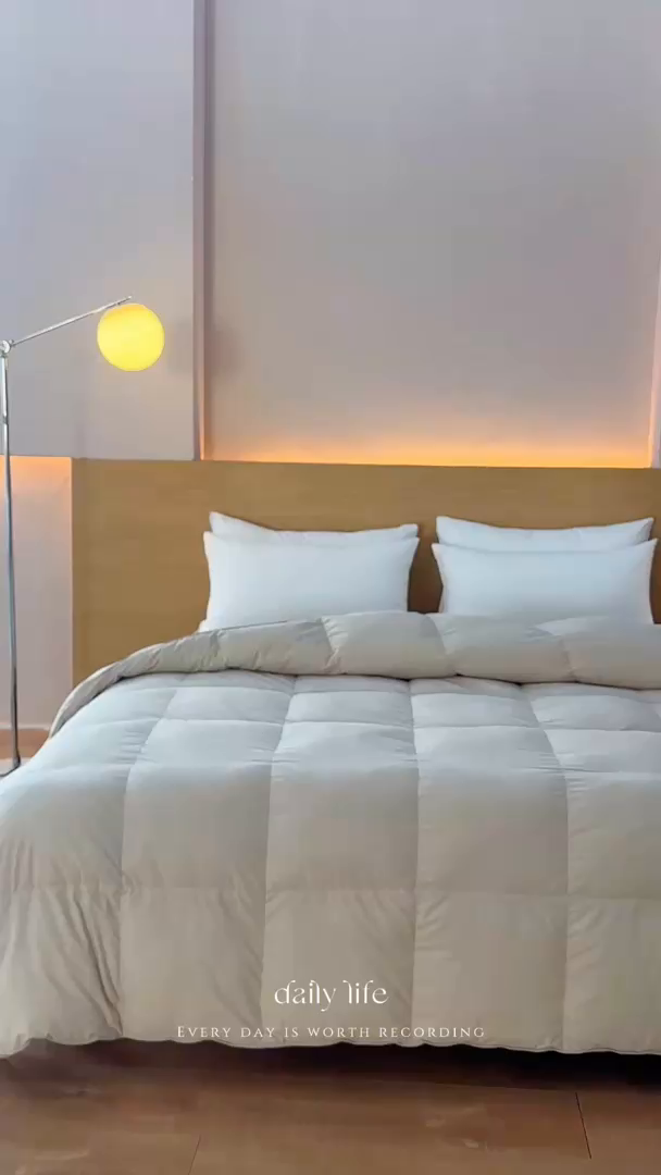 91家纺网 家纺一手货源 找家纺 华盛羽绒被壳 2025新款不跑被的羽绒被壳天丝超柔棉 天丝超柔灰