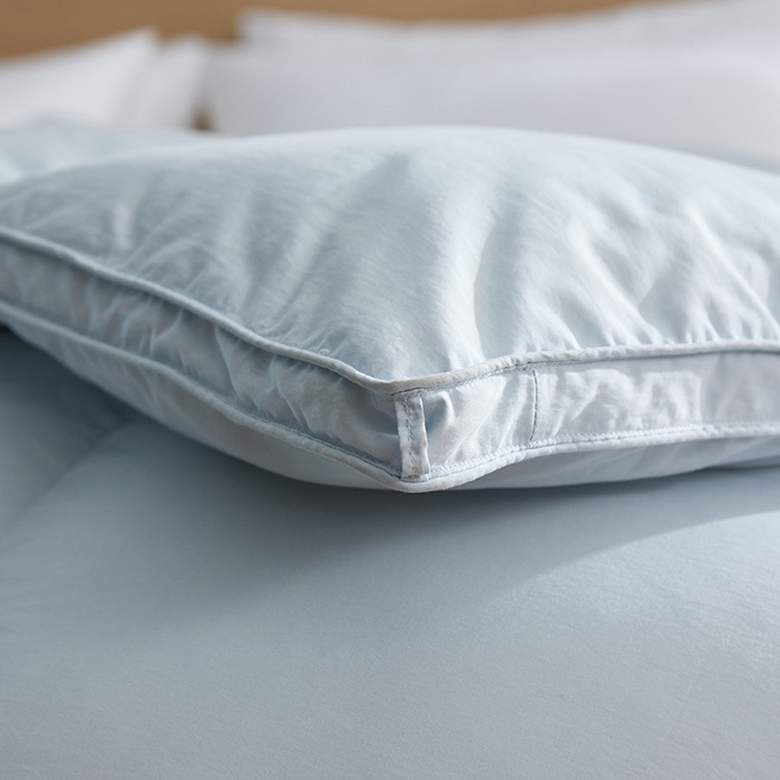 91家纺网 家纺一手货源 找家纺 华盛羽绒被壳 2025新款不跑被的羽绒被壳天丝超柔棉 天丝超柔蓝