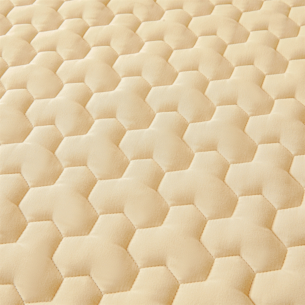 91家纺网 家纺一手货源 找家纺 居眠 2025新款简格-棉花防水床笠-简格 简格-卡色