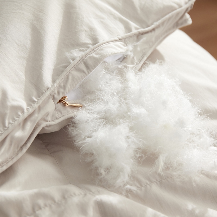 91家纺网 家纺一手货源 找家纺 御眠纺羽绒被壳 2025新款不跑被的羽绒被壳天丝超柔棉 天丝超柔灰