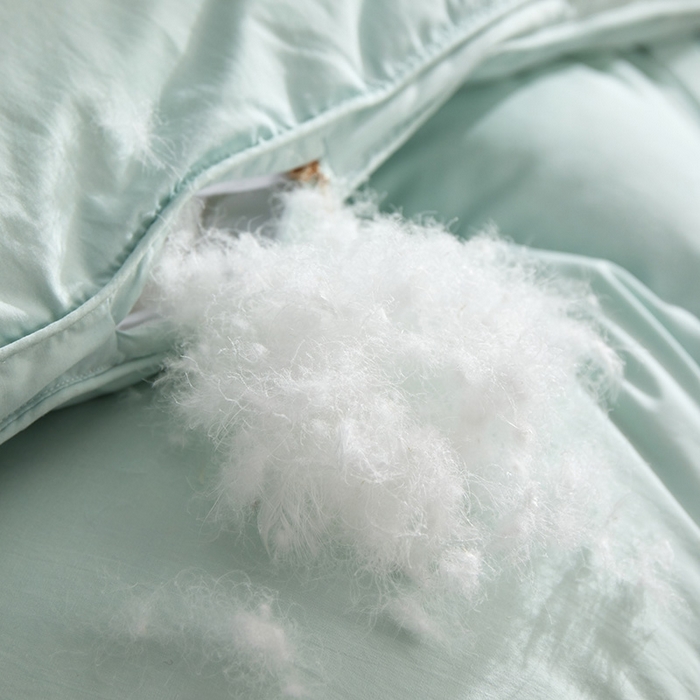 91家纺网 家纺一手货源 找家纺 御眠纺羽绒被壳 2025新款不跑被的羽绒被壳天丝超柔棉 天丝超柔绿