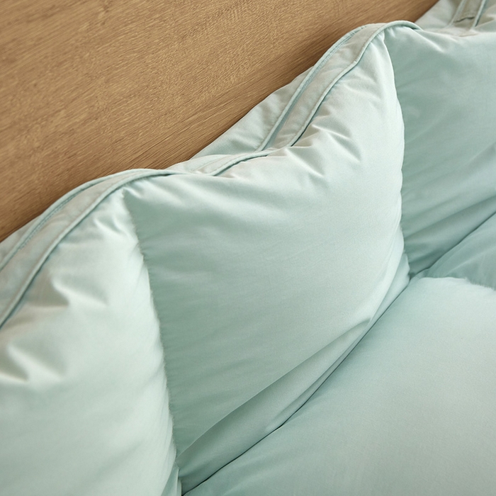 91家纺网 家纺一手货源 找家纺 御眠纺羽绒被壳 2025新款不跑被的羽绒被壳天丝超柔棉 天丝超柔绿