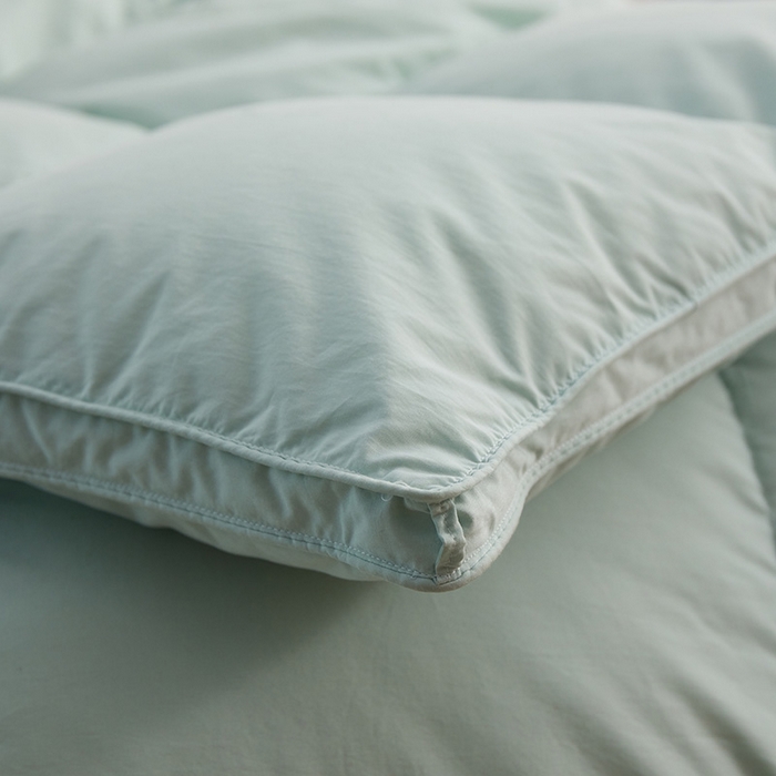 91家纺网 家纺一手货源 找家纺 静若居羽绒被壳 2025新款不跑被的羽绒被壳天丝超柔棉  天丝超柔绿