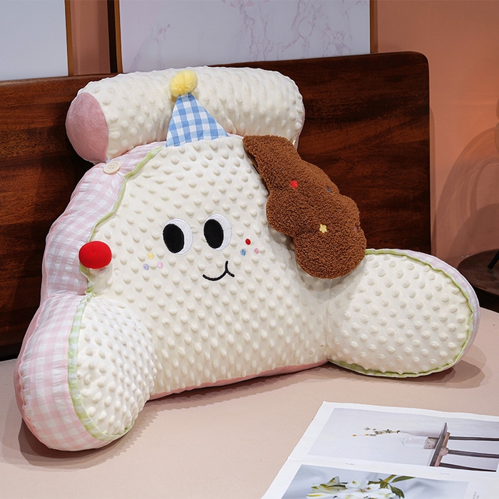 仟亿莱 2025新款泡泡绒治愈系动物拥抱式腰靠 泡泡长耳狗