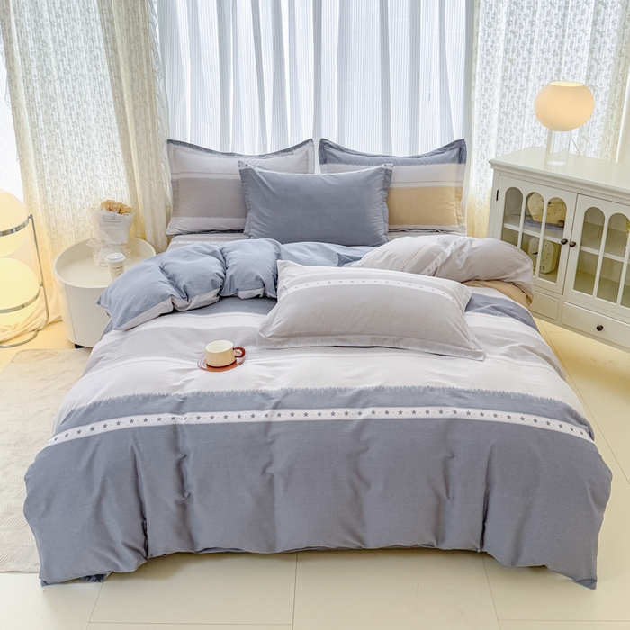 91家纺网 家纺一手货源 找家纺 （总1）安逸家纺 12868 新款全棉床单四件套学生宿舍纯棉床单款三件套