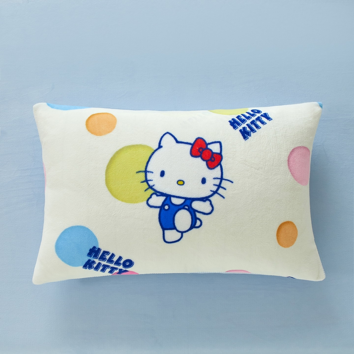 91家纺网 家纺一手货源 找家纺 蘭菲家纺 2025新款三丽欧牛奶绒套件系列四件套 波点KT