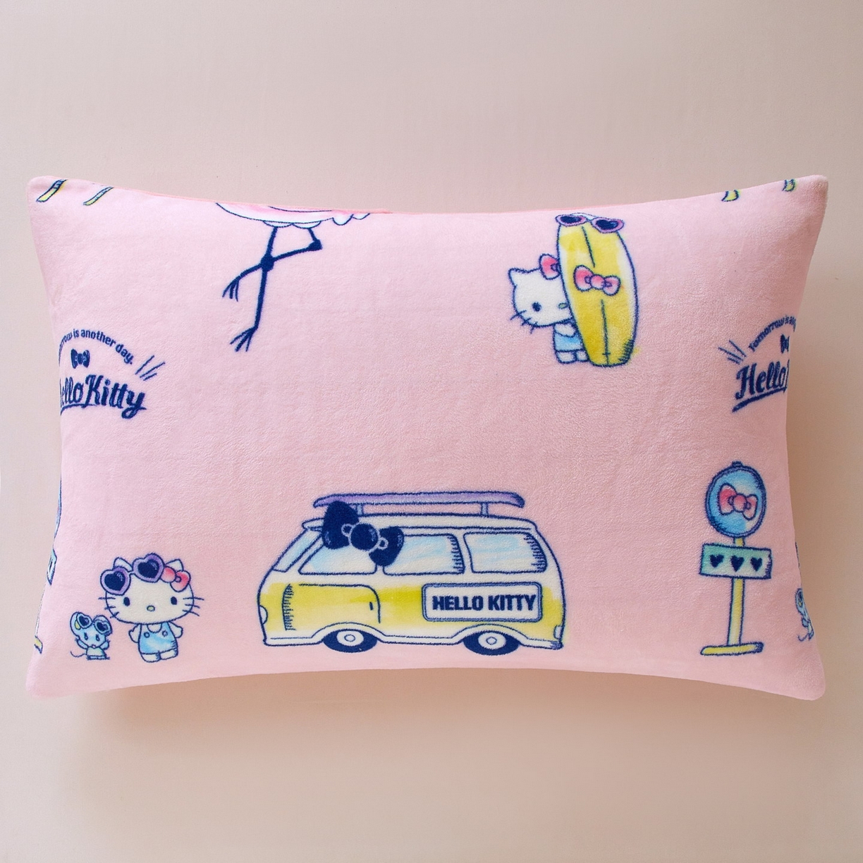 91家纺网 家纺一手货源 找家纺 （总）蘭菲家纺 2025新款三丽欧牛奶绒套件系列单品枕套