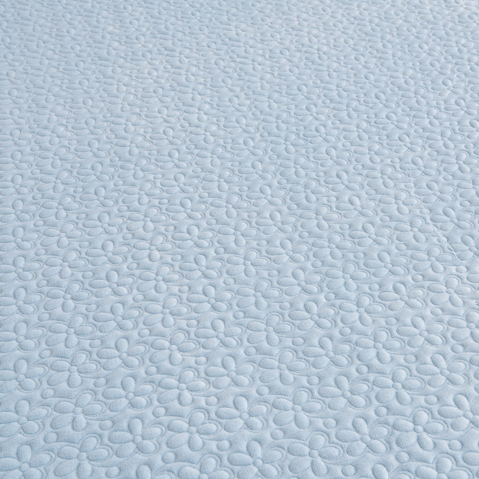 91家纺网 家纺一手货源 找家纺 静缘分 2025新款简约纯色系牛奶绒花边四件套 天蓝