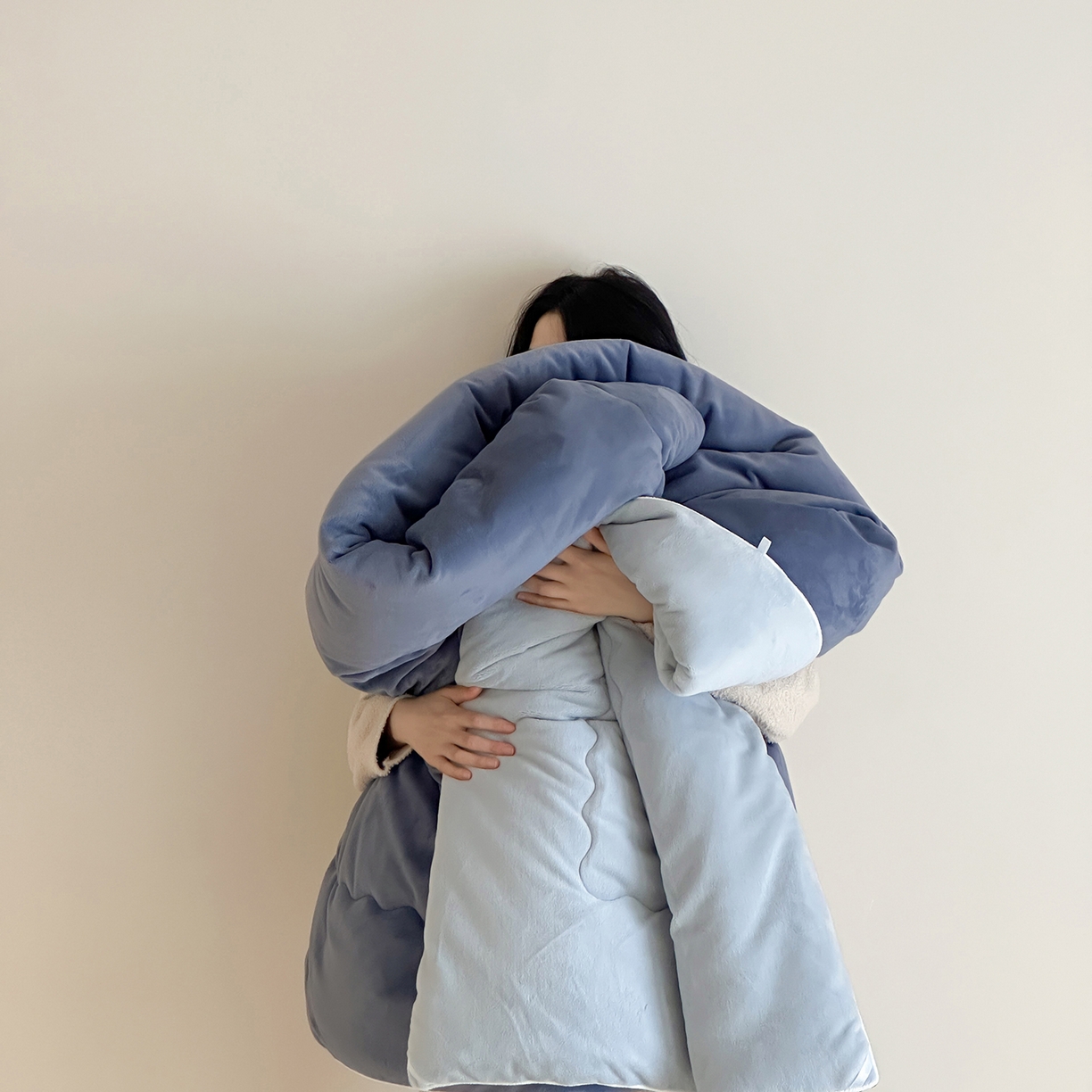 91家纺网 家纺一手货源 找家纺 （总）三味舒屋 2025新款舒芙蕾双面云丝绒懒人被（所有券叠加后不低于198/248元）