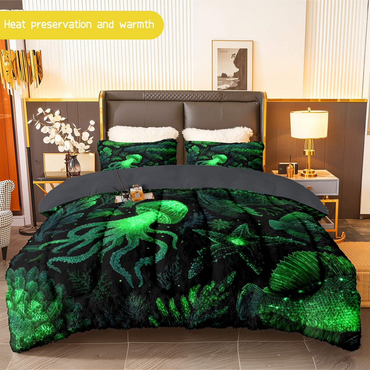 91家纺网 家纺一手货源 找家纺 合纵跨境工厂 一件定制pod模式jit跨境180G牛奶绒被套三件套一件代发temu希音集采shein亚马逊速卖通 015923374