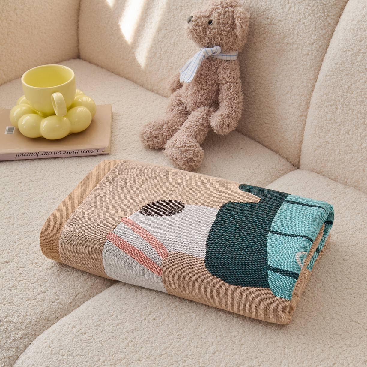 91家纺网 家纺一手货源 找家纺 棠薇家纺 2025新款全棉纱布浴巾纯棉浴巾时尚卡通色织提花四季加大浴巾擦身巾 青蛙王子 160*75cm