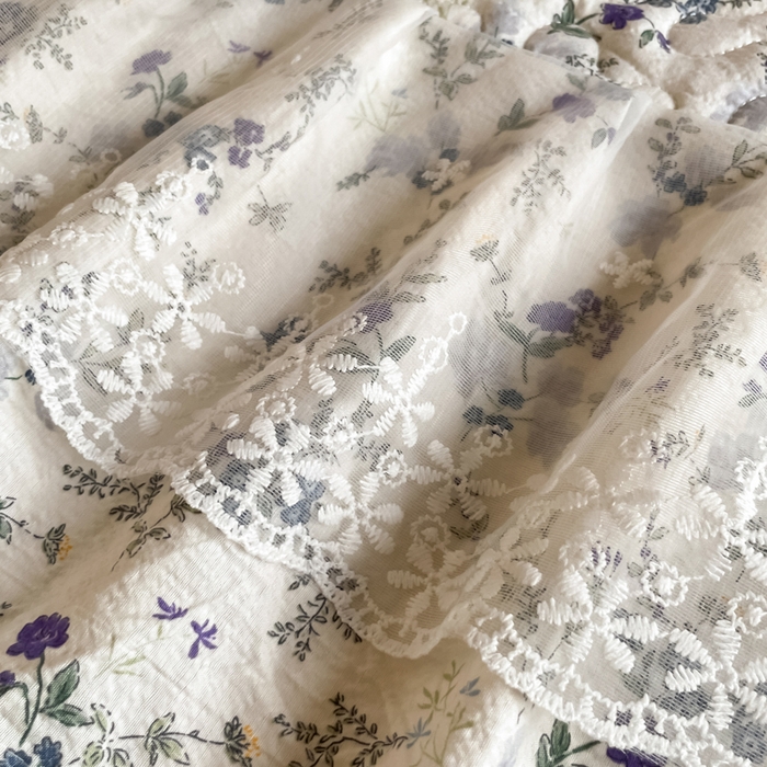 91家纺网 家纺一手货源 找家纺 （总）阿曼达 2025新款单品法式蕾丝夹棉印花花边款床盖三件套