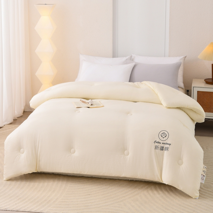 91家纺网 家纺一手货源 找家纺 （总）瑶瑶家居 2025新款水冼棉新疆棉花被被子被芯