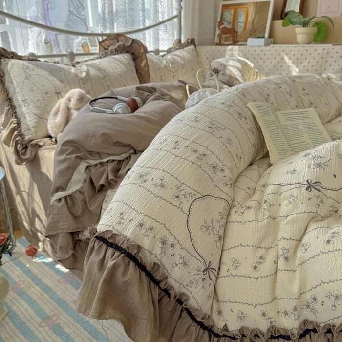 91家纺网 家纺一手货源 找家纺 （总）阿曼达 2025年新款单品卡通毛巾绣卡通水洗m单床笠