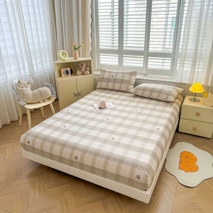 91家纺网 家纺一手货源 找家纺 （总）名优家纺 2025新款12868全棉印花外贸床笠