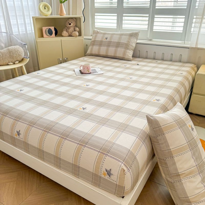 91家纺网 家纺一手货源 找家纺 （总）名优家纺 2025新款12868全棉印花外贸床笠