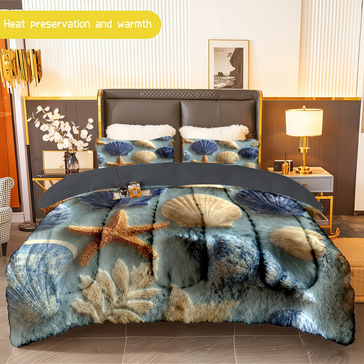 合纵跨境工厂 一件定制pod模式jit跨境180G牛奶绒被套三件套一件代发temu希音集采shein亚马逊速卖通 015923368