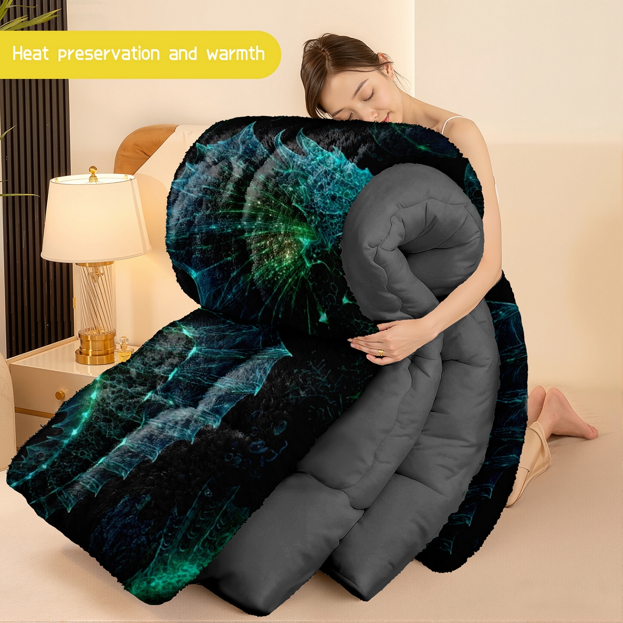 91家纺网 家纺一手货源 找家纺 合纵跨境工厂 一件定制pod模式jit跨境180G牛奶绒被套三件套一件代发temu希音集采shein亚马逊速卖通 015923372