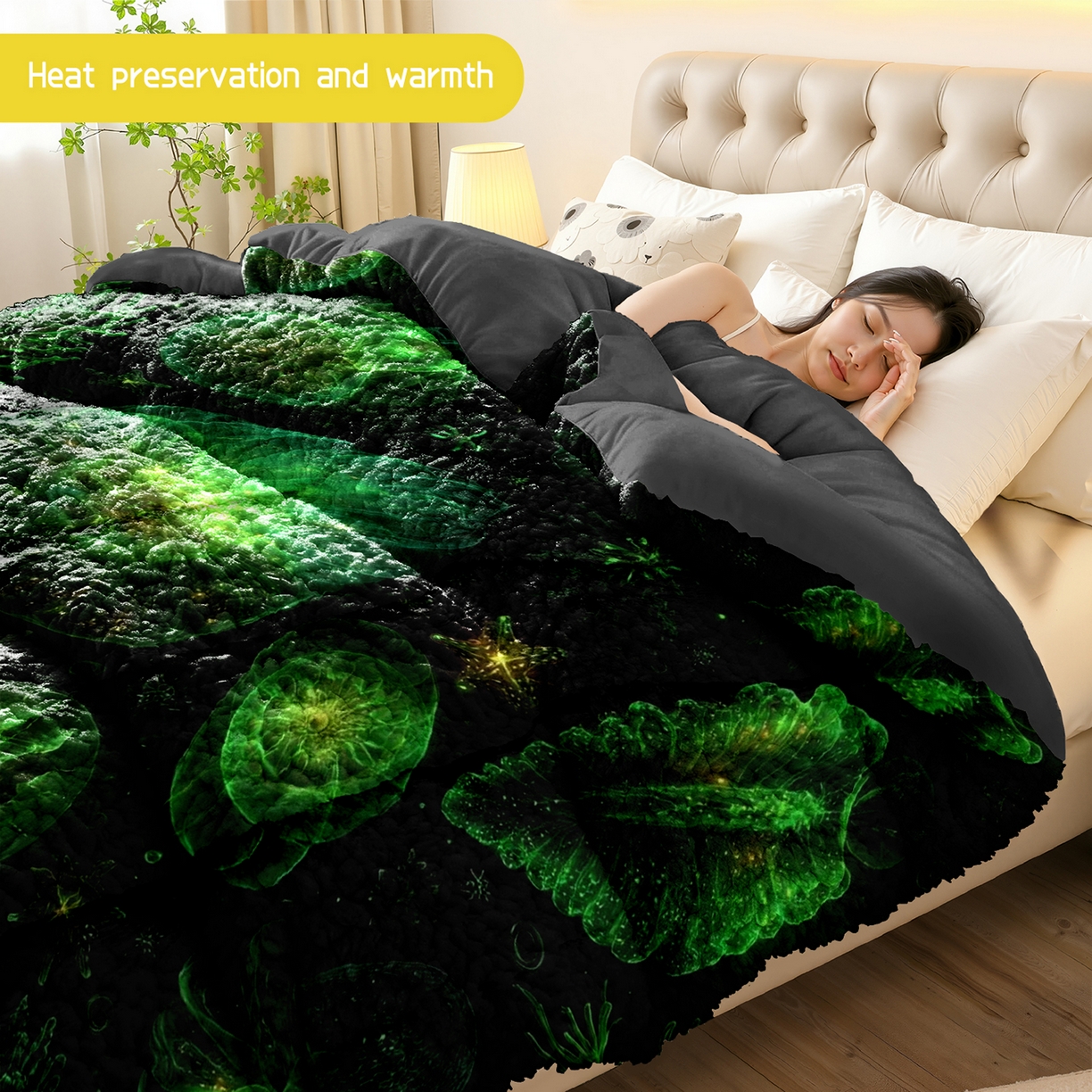 91家纺网 家纺一手货源 找家纺 合纵跨境工厂 一件定制pod模式jit跨境180G牛奶绒被套三件套一件代发temu希音集采shein亚马逊速卖通 015923375