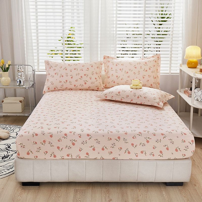 91家纺网 家纺一手货源 找家纺 （总）名优家纺 2025新款12868全棉印花外贸床笠