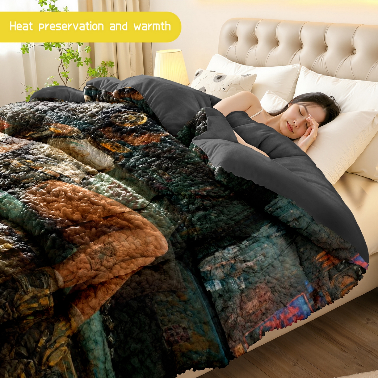 91家纺网 家纺一手货源 找家纺 合纵跨境工厂 一件定制pod模式jit跨境180G牛奶绒被套三件套一件代发temu希音集采shein亚马逊速卖通 015923382