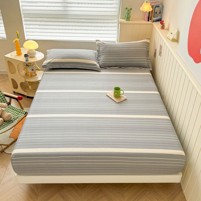 91家纺网 家纺一手货源 找家纺 （总）名优家纺 2025新款12868全棉印花外贸床笠