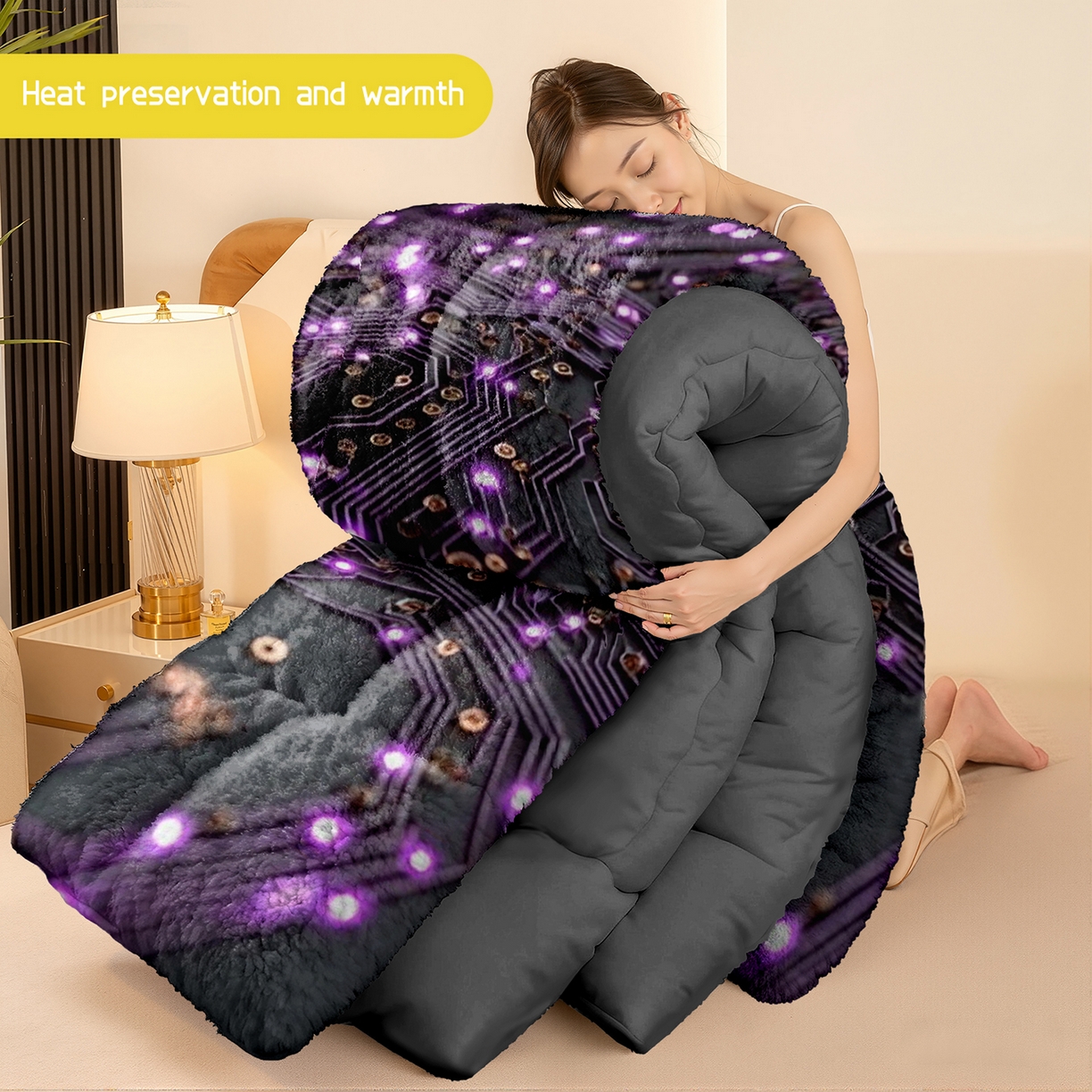 91家纺网 家纺一手货源 找家纺 合纵跨境工厂 一件定制pod模式jit跨境180G牛奶绒被套三件套一件代发temu希音集采shein亚马逊速卖通 015923383