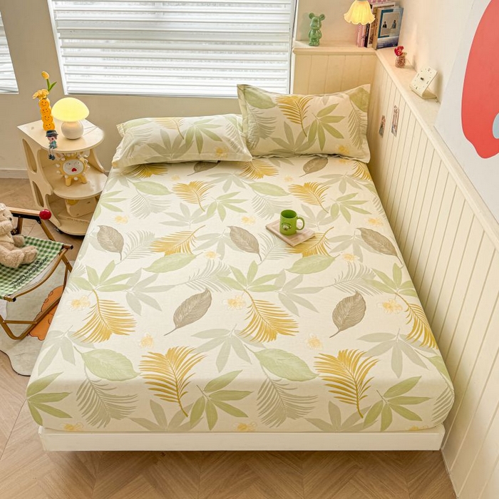 91家纺网 家纺一手货源 找家纺 （总）名优家纺 2025新款12868全棉印花外贸床笠