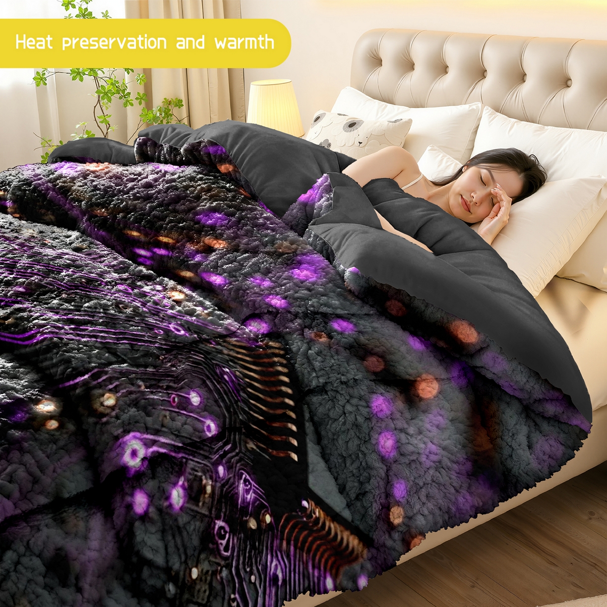 91家纺网 家纺一手货源 找家纺 合纵跨境工厂 一件定制pod模式jit跨境180G牛奶绒被套三件套一件代发temu希音集采shein亚马逊速卖通 015923385