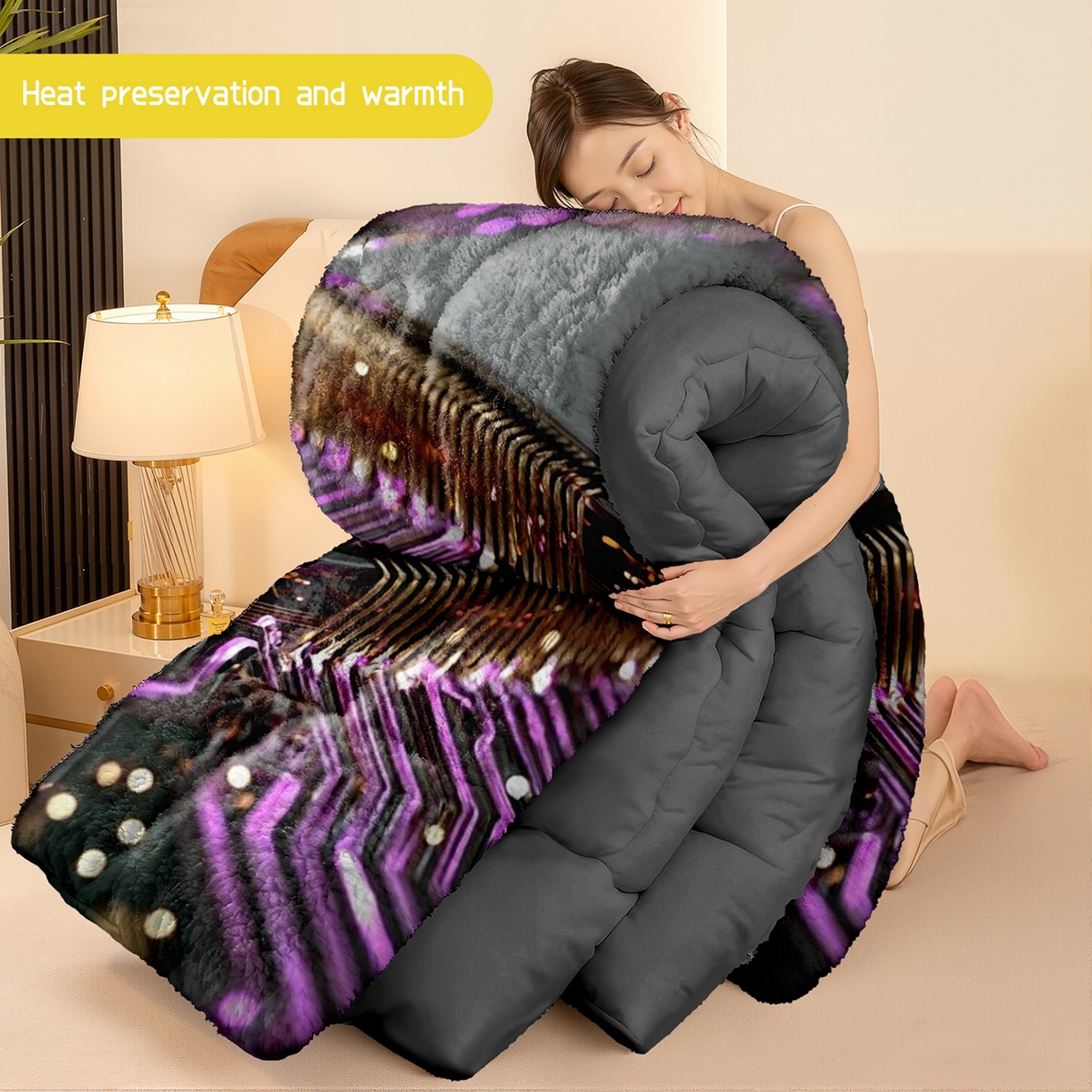 91家纺网 家纺一手货源 找家纺 合纵跨境工厂 一件定制pod模式jit跨境180G牛奶绒被套三件套一件代发temu希音集采shein亚马逊速卖通 015923386