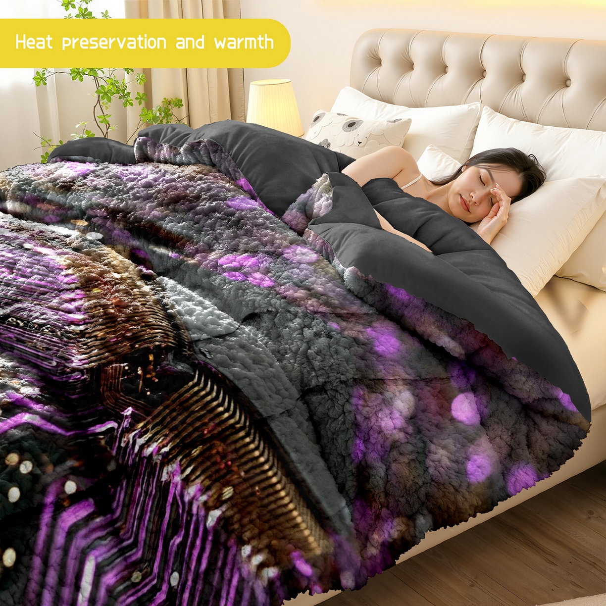 91家纺网 家纺一手货源 找家纺 合纵跨境工厂 一件定制pod模式jit跨境180G牛奶绒被套三件套一件代发temu希音集采shein亚马逊速卖通 015923386