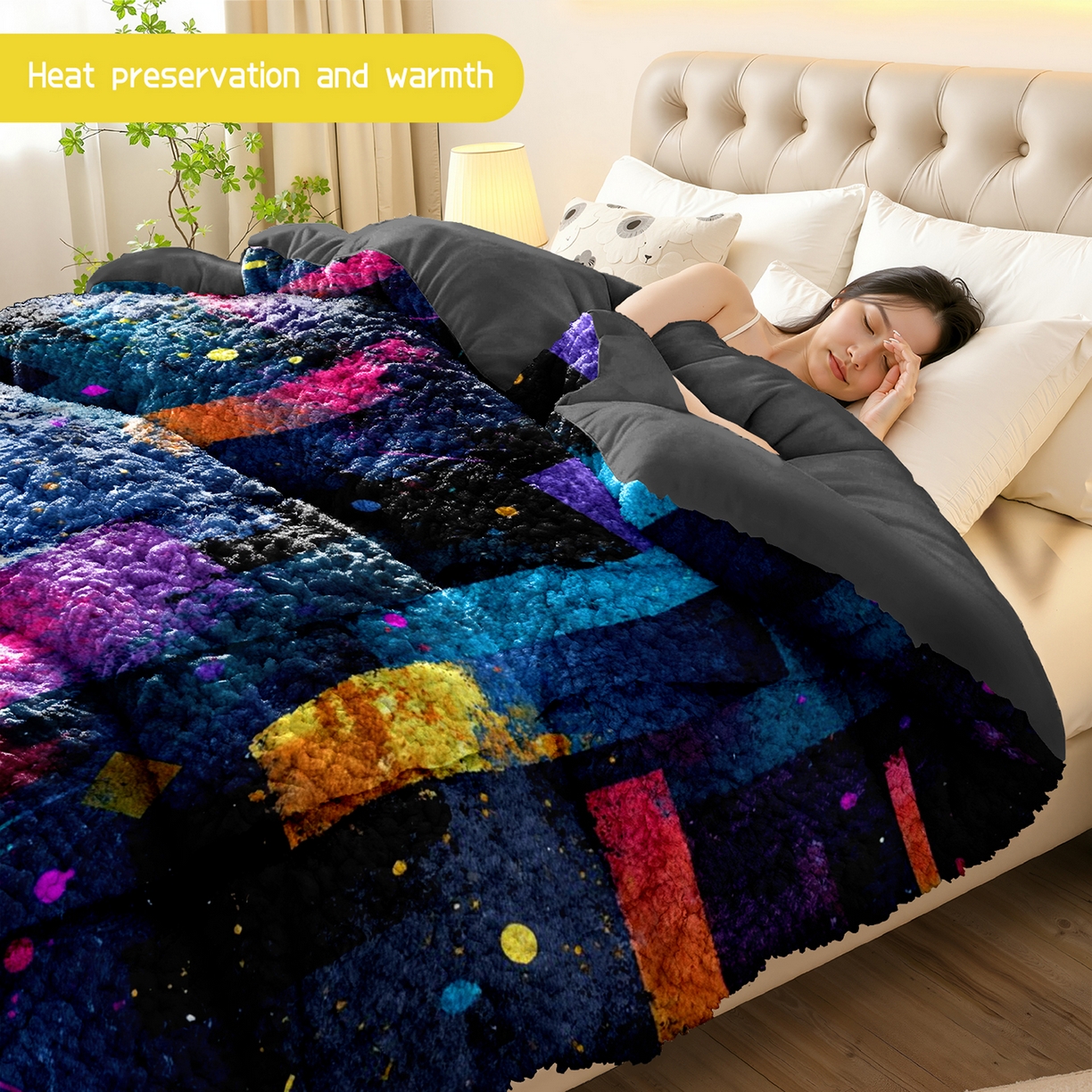 91家纺网 家纺一手货源 找家纺 合纵跨境工厂 一件定制pod模式jit跨境180G牛奶绒被套三件套一件代发temu希音集采shein亚马逊速卖通 015923387