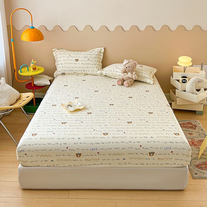 91家纺网 家纺一手货源 找家纺 （总）名优家纺 2025新款12868全棉印花外贸床笠