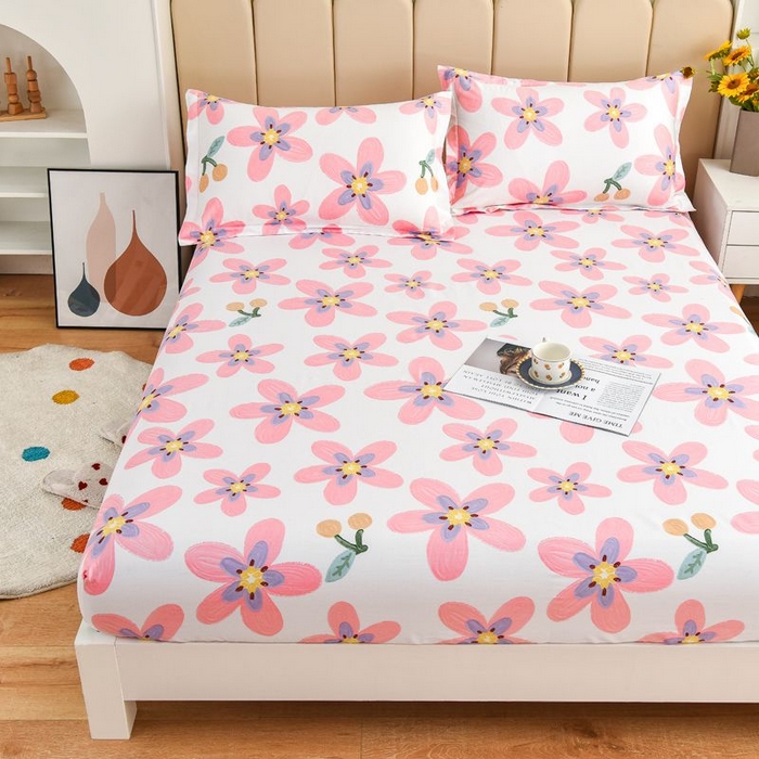 91家纺网 家纺一手货源 找家纺 （总）名优家纺 2025新款12868全棉印花外贸床笠