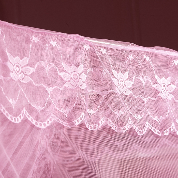 91家纺网 家纺一手货源 找家纺 飞轮海蚊帐 2025新款外贸出口跨境专供蚊帐-015 粉色