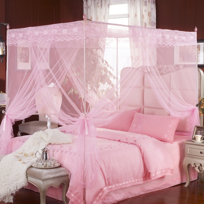 飞轮海蚊帐 2025新款外贸出口跨境专供蚊帐-015 粉色