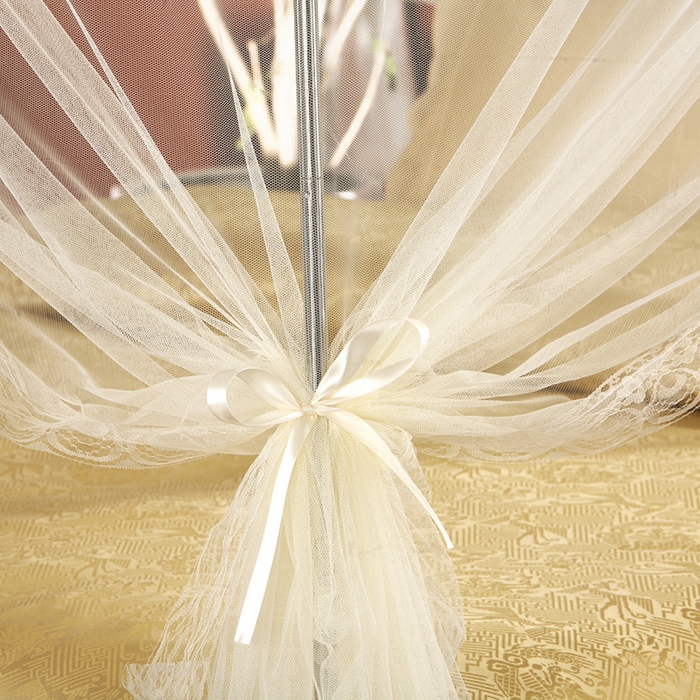 91家纺网 家纺一手货源 找家纺 飞轮海蚊帐 2025新款外贸出口跨境专供蚊帐-015 米黄