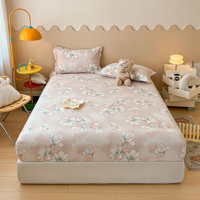 91家纺网 家纺一手货源 找家纺 （总）名优家纺 2025新款12868全棉印花外贸床笠