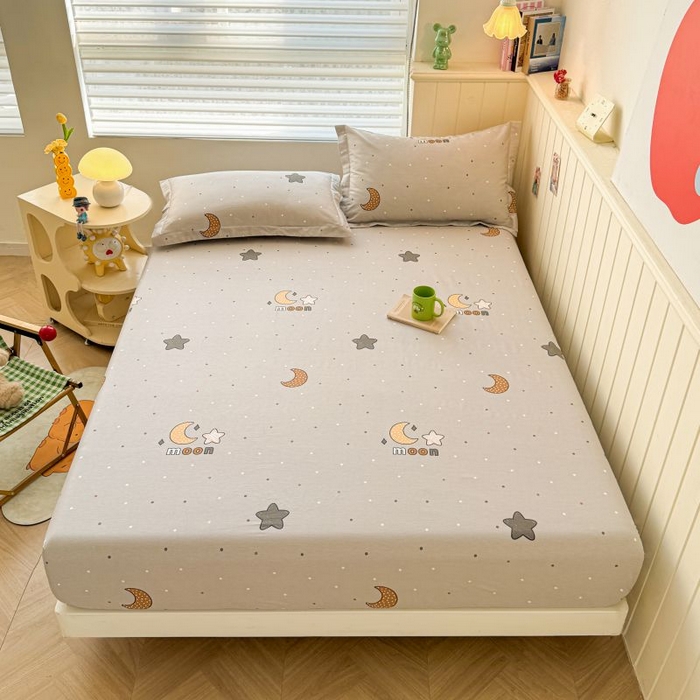 91家纺网 家纺一手货源 找家纺 （总）名优家纺 2025新款12868全棉印花外贸床笠