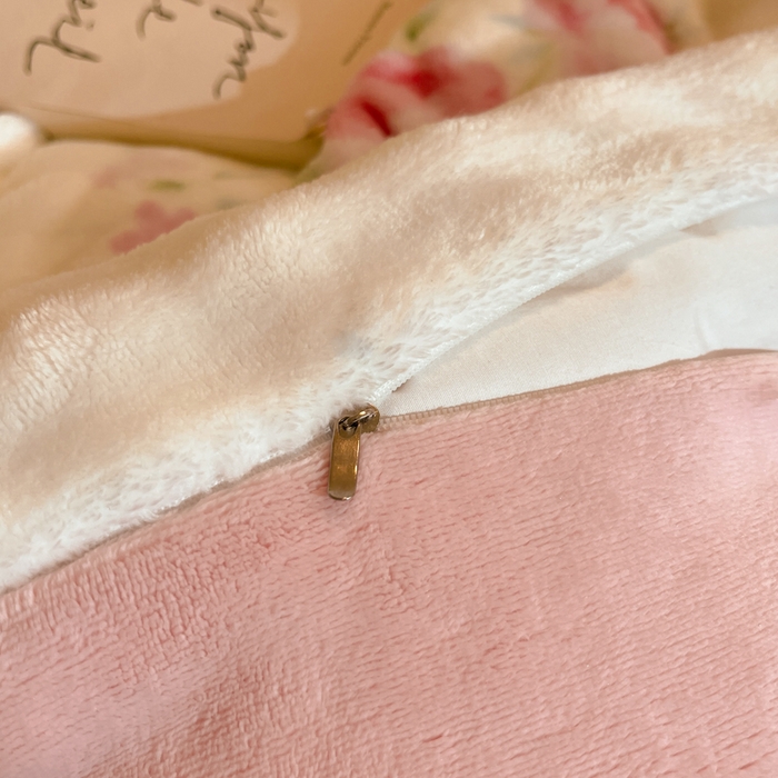 91家纺网 家纺一手货源 找家纺 柒月家居 2025新款时尚印花泡泡绒加厚保暖四件套套件 泡泡-繁花