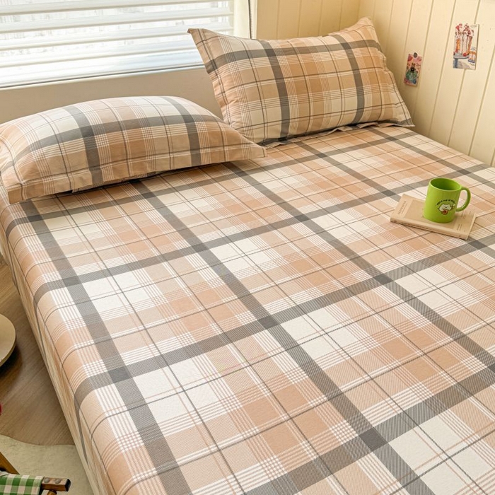 91家纺网 家纺一手货源 找家纺 名优家纺 2025新款12868全棉印花外贸床笠 罗德里