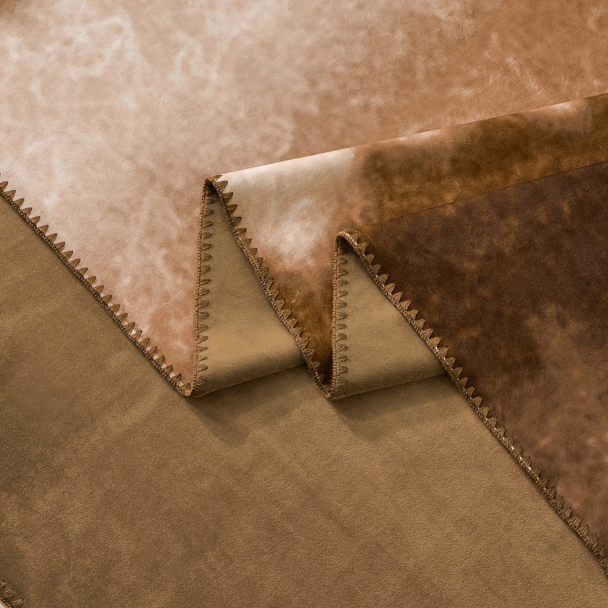 91家纺网 家纺一手货源 找家纺 （总）禧禾 2025新款300g氨超锦狐绒数码印花毛毯-布纹西高地