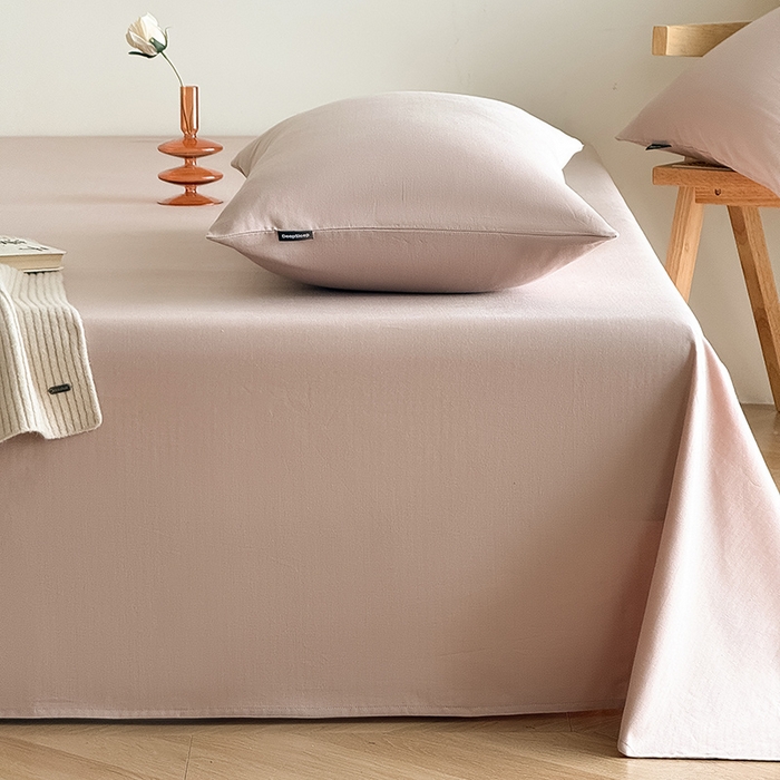 91家纺网 家纺一手货源 找家纺 （总）Mr.pig猪先生水洗棉 2025新款全棉人字纹单床单