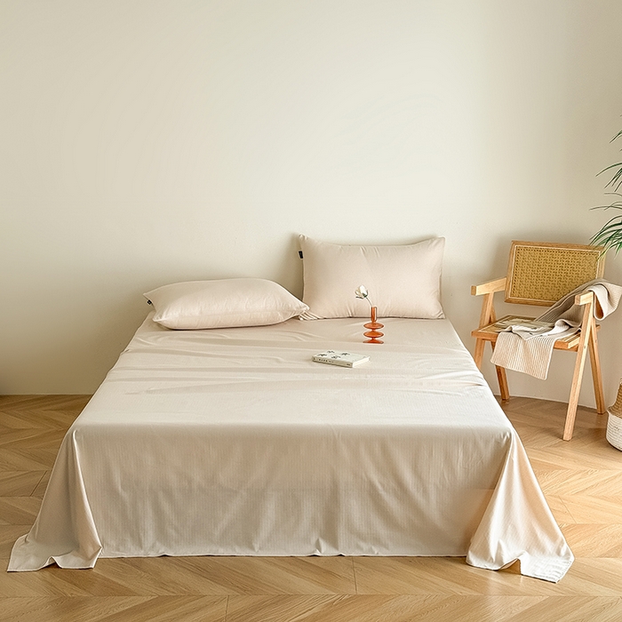 91家纺网 家纺一手货源 找家纺 （总）Mr.pig猪先生水洗棉 2025新款全棉人字纹单床单