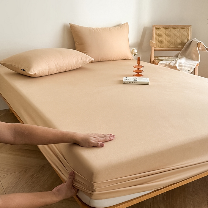 91家纺网 家纺一手货源 找家纺 （总）Mr.pig猪先生水洗棉 2025新款全棉人字纹单床笠